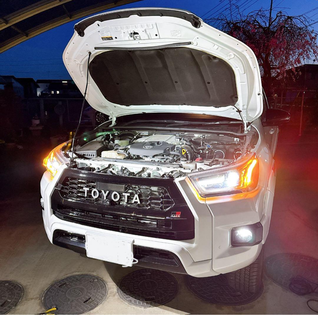 【配線加工不要】ハイラックス 後期 デイライト＋ウィンカーポジション取付キット