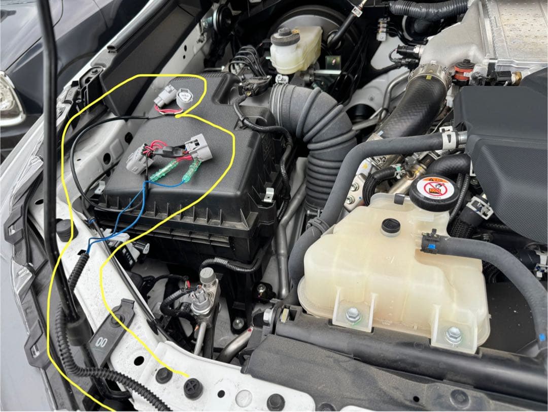 【配線加工不要】ハイラックス 後期 デイライト＋ウィンカーポジション取付キット