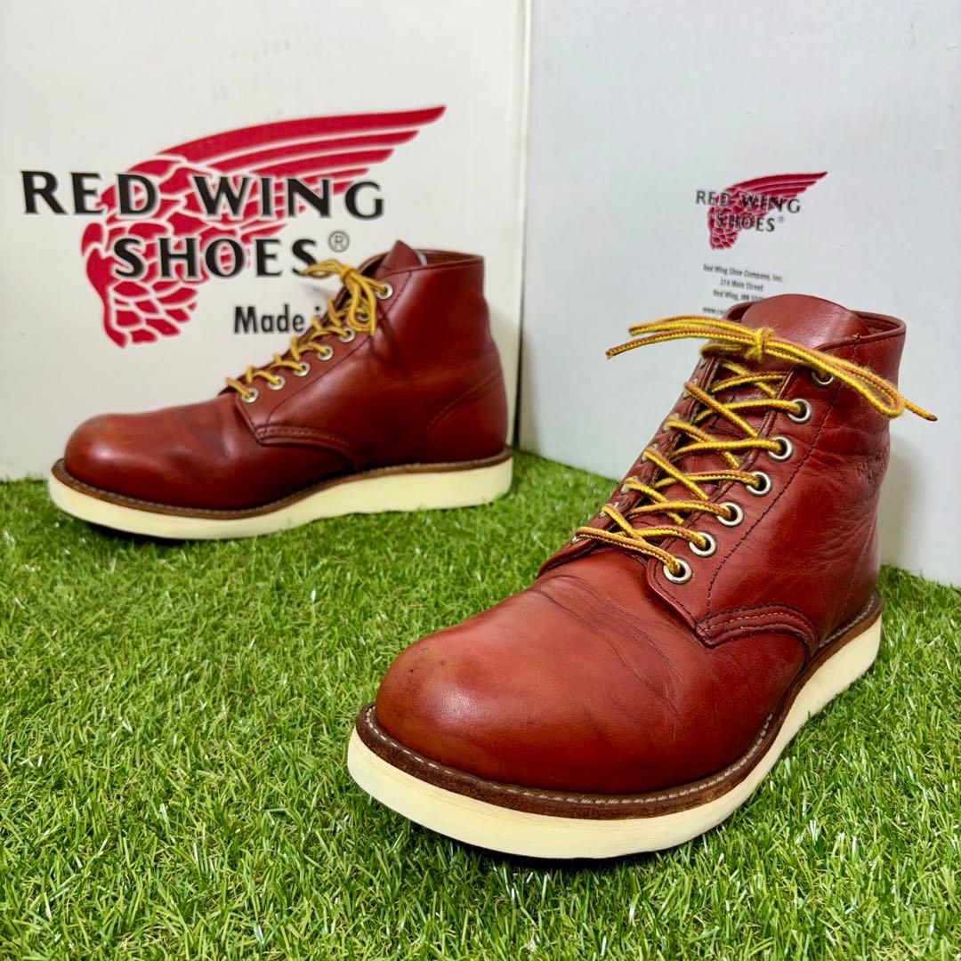 【安心品質0692】廃盤レッドウイング8166ブーツ送料無料R7