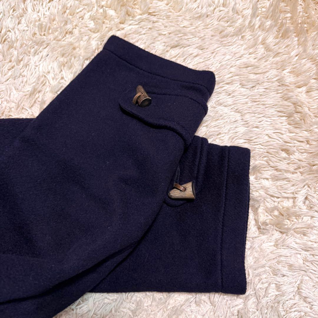 極美品　グローバーオール　ダッフルコート　タターンチェック