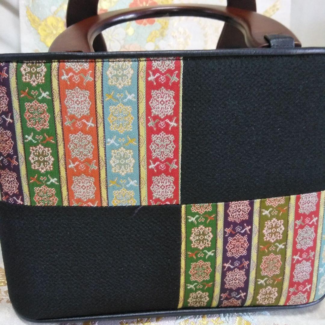 高級 和装バック 龍村美術織物 正倉院 箱付 商品説明書付 美品