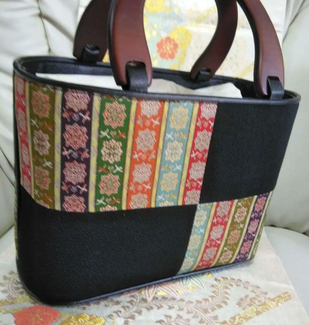 高級 和装バック 龍村美術織物 正倉院 箱付 商品説明書付 美品