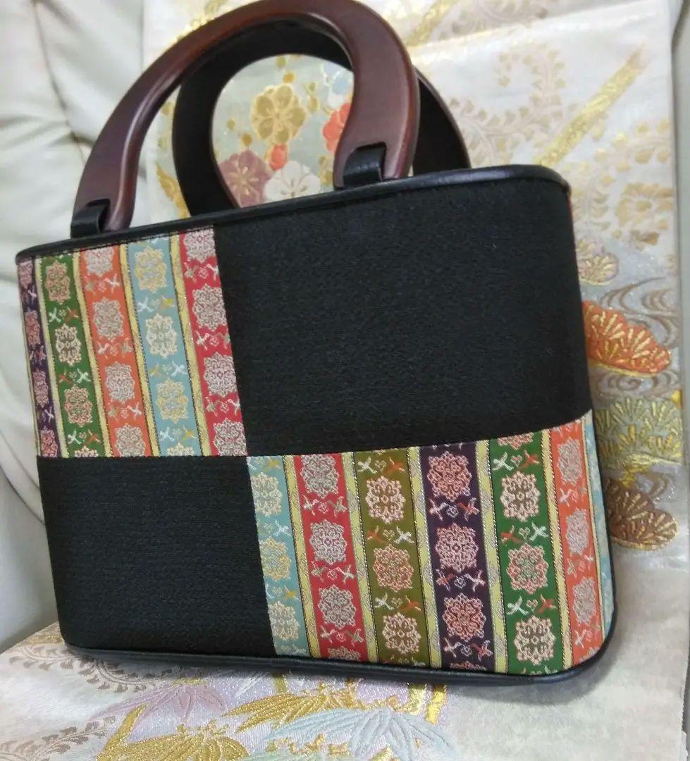 高級 和装バック 龍村美術織物 正倉院 箱付 商品説明書付 美品