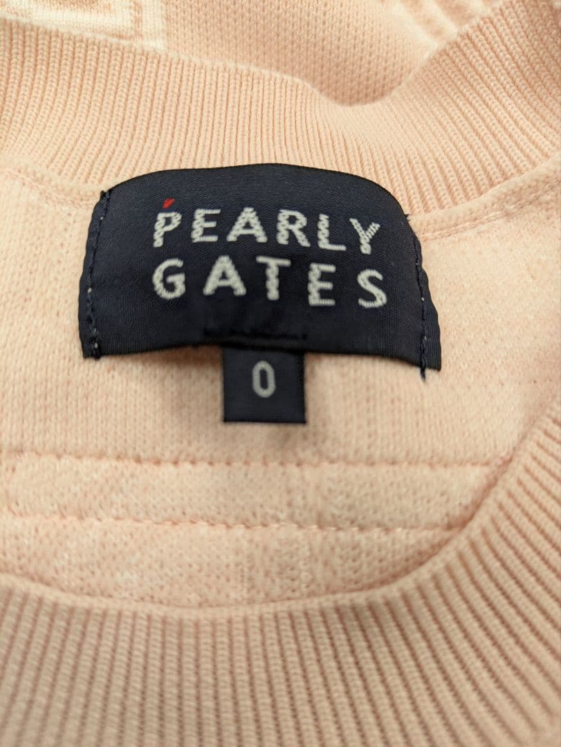 パーリーゲイツ　ピンク　ニット　セットアップ