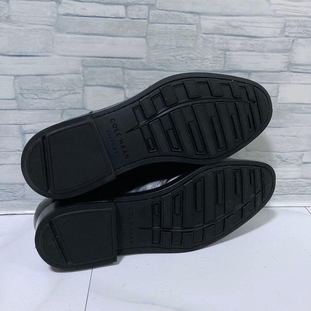 コールハーン 革靴 ダブルモンク ジェファーソングランド 本革 黒 26 上質