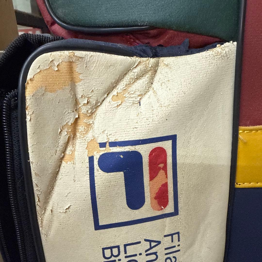 新品未使用　FILA ゴルフキャディバッグ