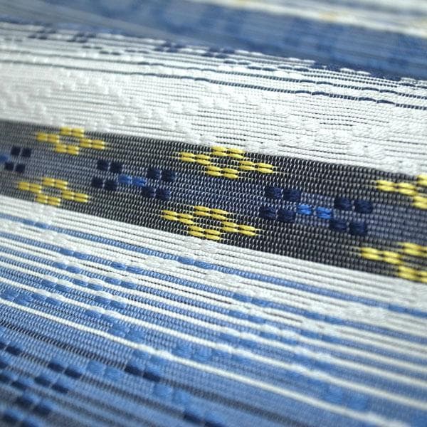 袋帯 京都 西陣 2392 京都イシハラ リバーシブル 白 中古 kp2288