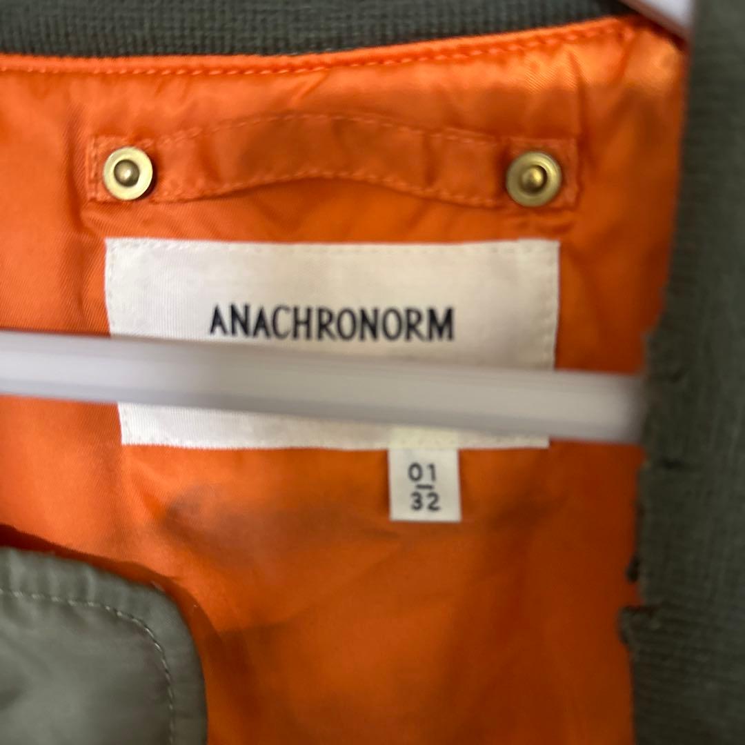 ジャケット・アウター ANACHRONORM DIRTY NYLON MA-1