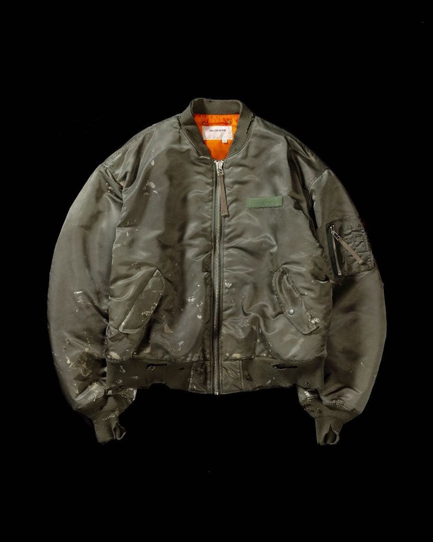 ジャケット・アウター ANACHRONORM DIRTY NYLON MA-1