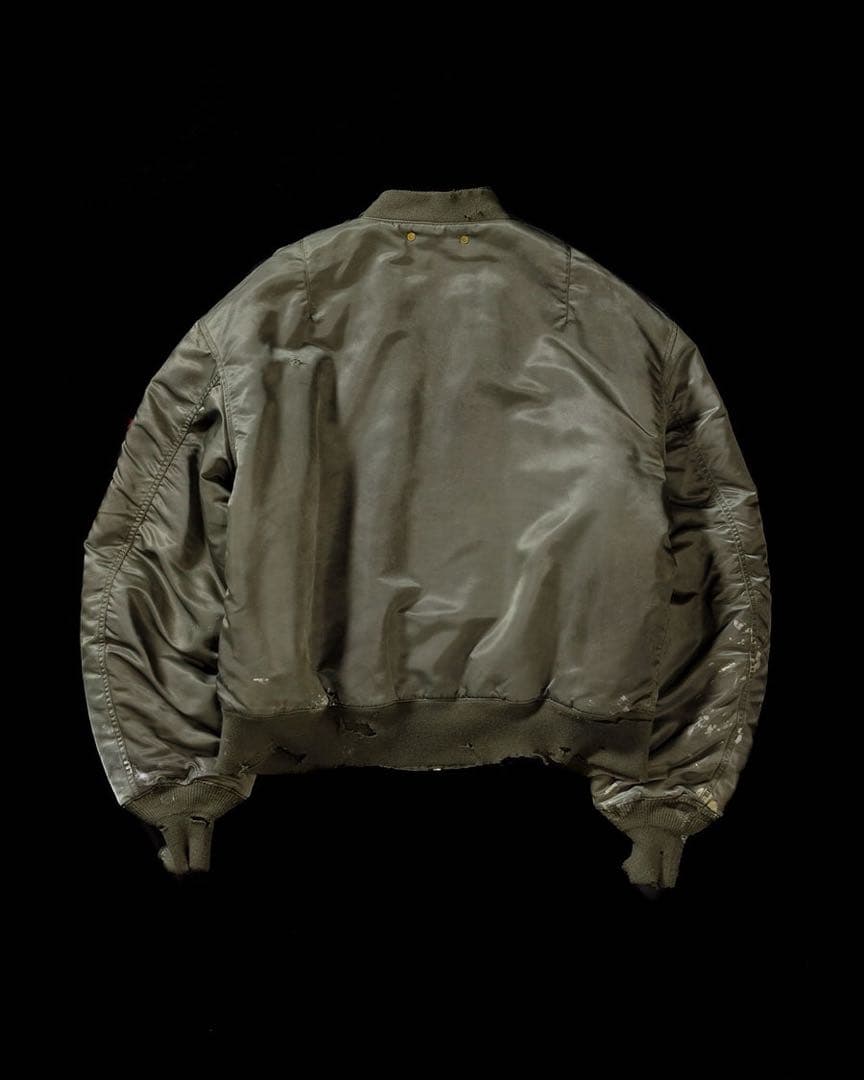 ジャケット・アウター ANACHRONORM DIRTY NYLON MA-1