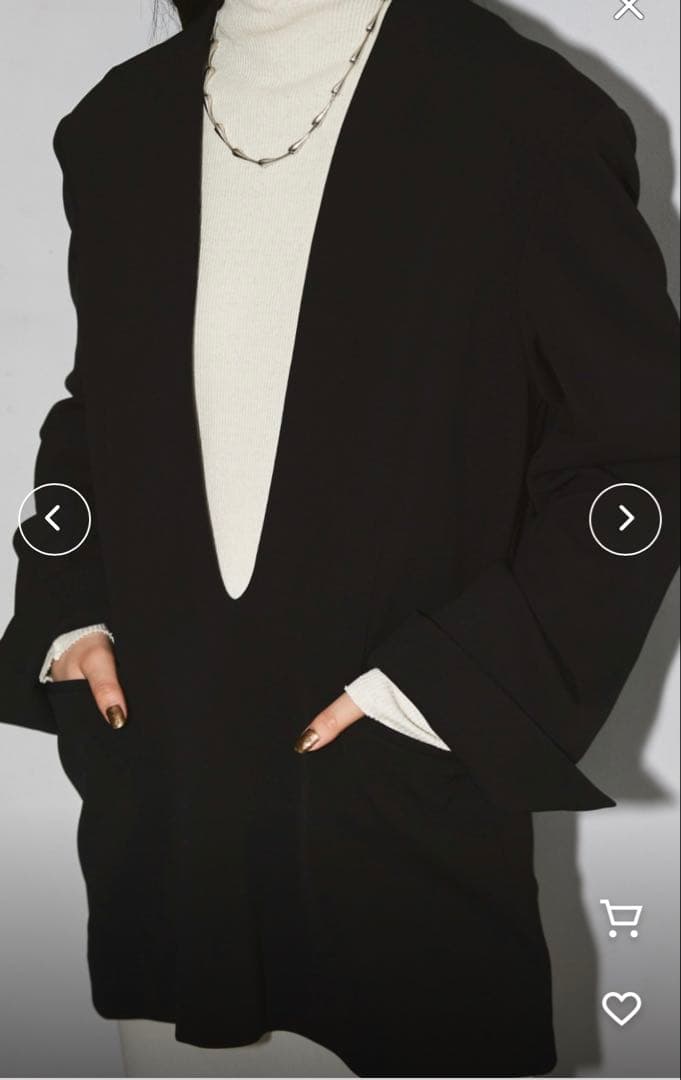 ◎試着のみ◎todayful Uneck Pullover Jacket 36