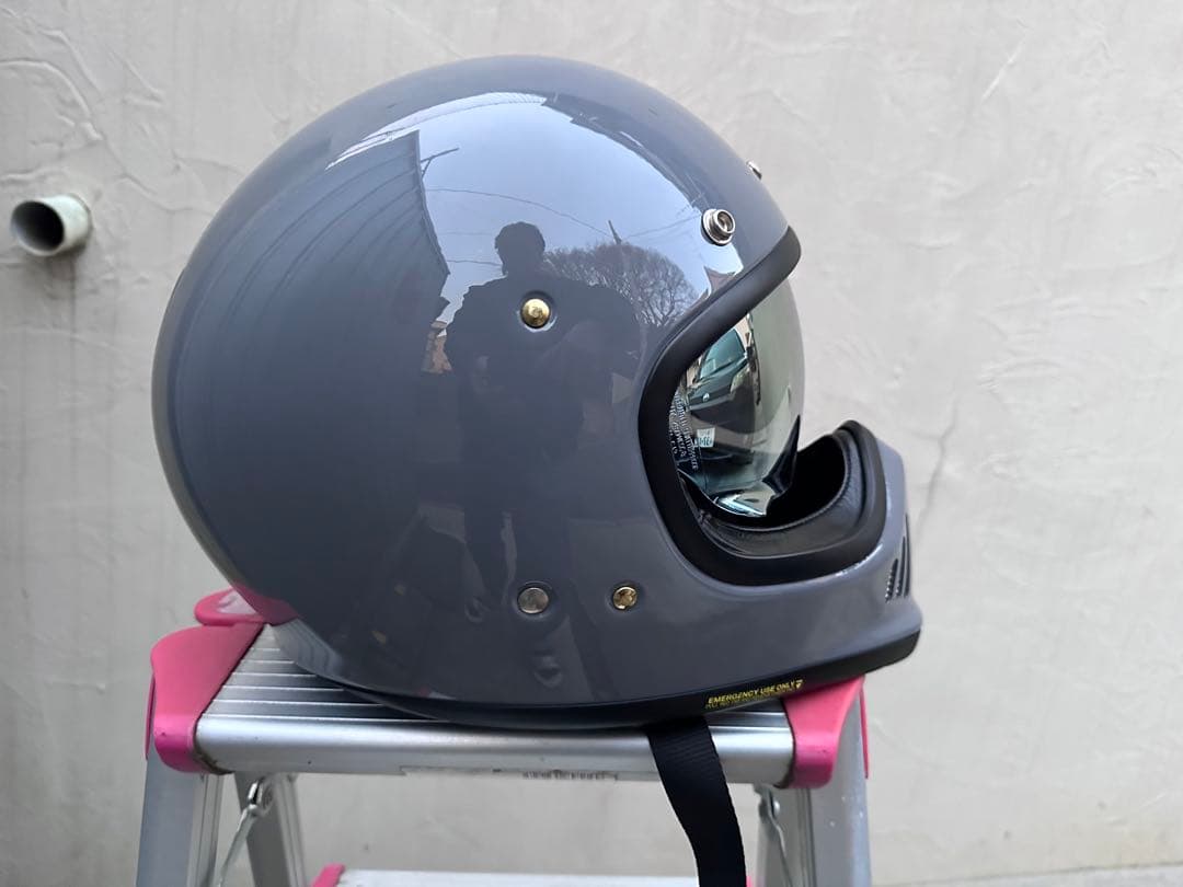 ば*な様 SHOEI EXーZERO Mサイズ　バサルトグレー　中古　おまけ付き