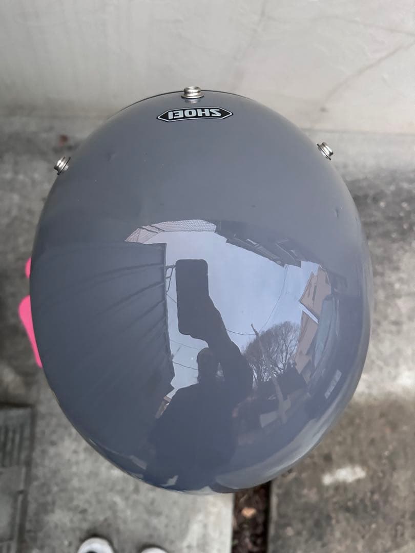 ば*な様 SHOEI EXーZERO Mサイズ　バサルトグレー　中古　おまけ付き