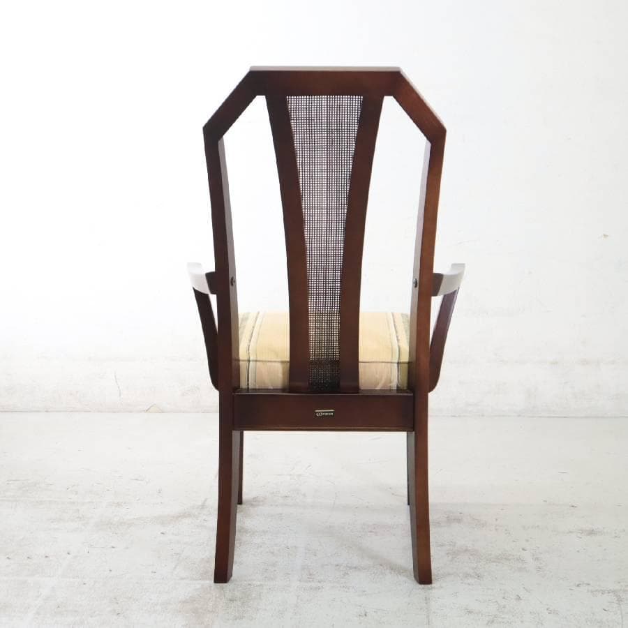 yマルニ木工 地中海 ニース チェア アームチェア ダイニングチェア クラシカル