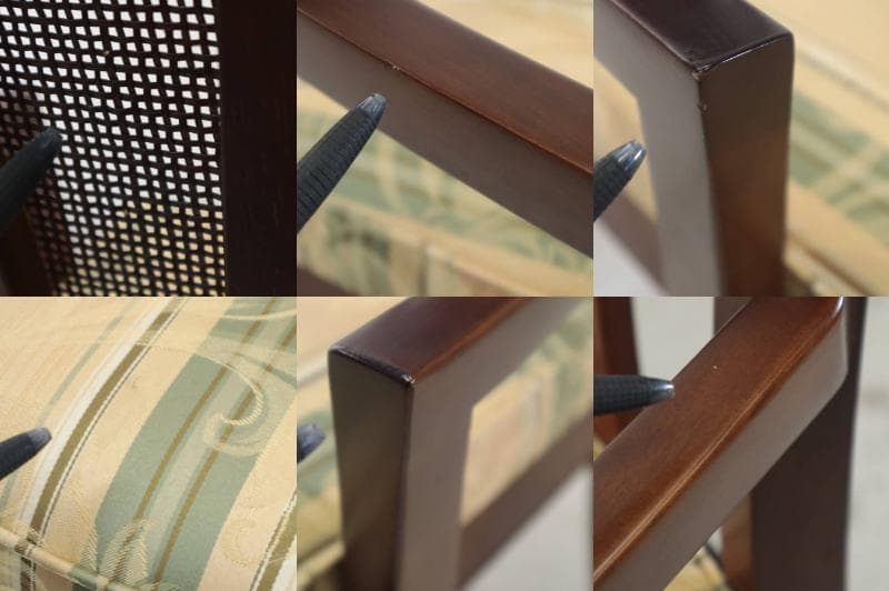 yマルニ木工 地中海 ニース チェア アームチェア ダイニングチェア クラシカル