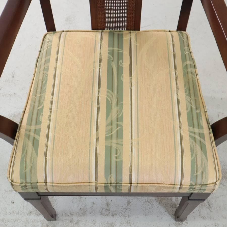 yマルニ木工 地中海 ニース チェア アームチェア ダイニングチェア クラシカル