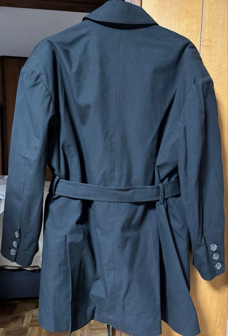 ジャケット・アウター SOLOV OVERSIZED BELTED JACKET