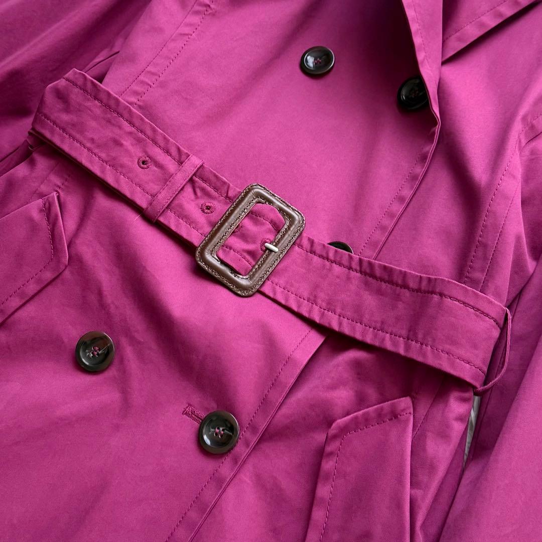 美品☆Max Mara ウィークエンド トレンチコート ショートコート ベルト