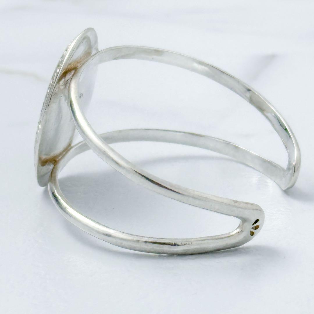 agete アガット　シルバー　シェル　バングル　オパール　オーバル