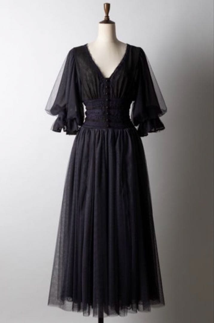 【LA BELLE ETUDE】GrimmⅡ(シフォンマキシワンピース)