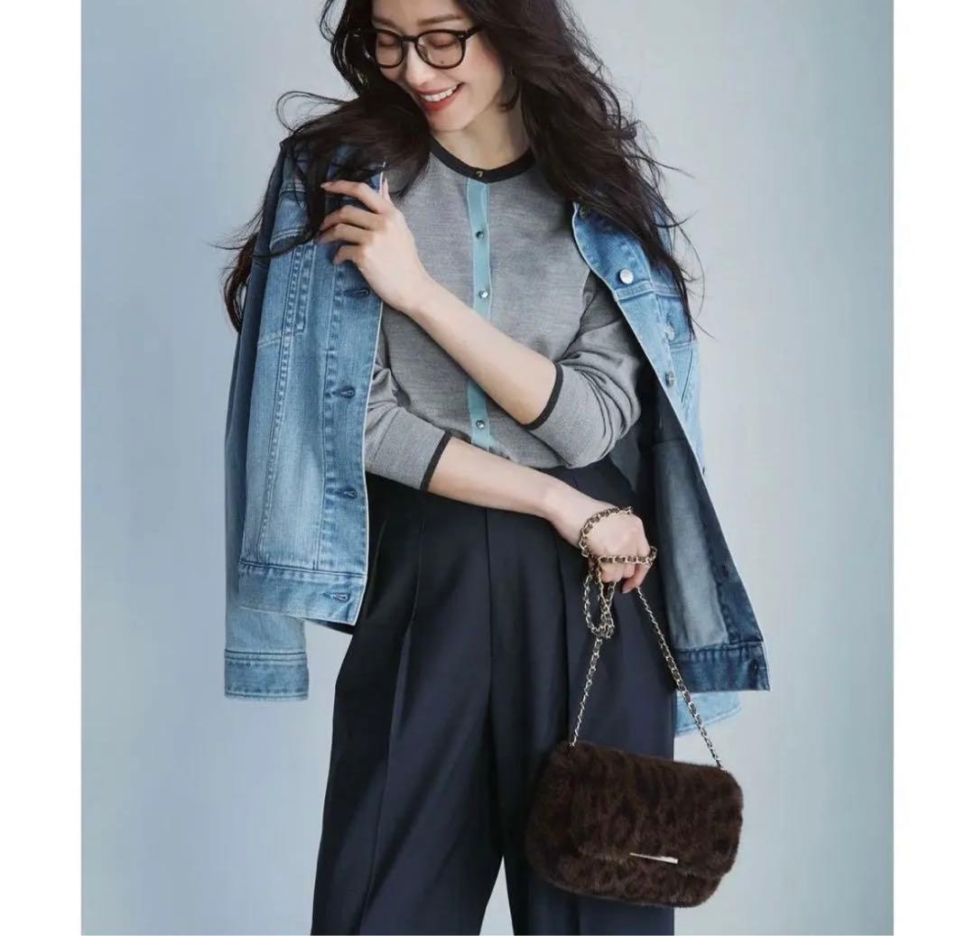 RED CARD TOKYO×23区】オーバーサイズ デニム ジャケット美品