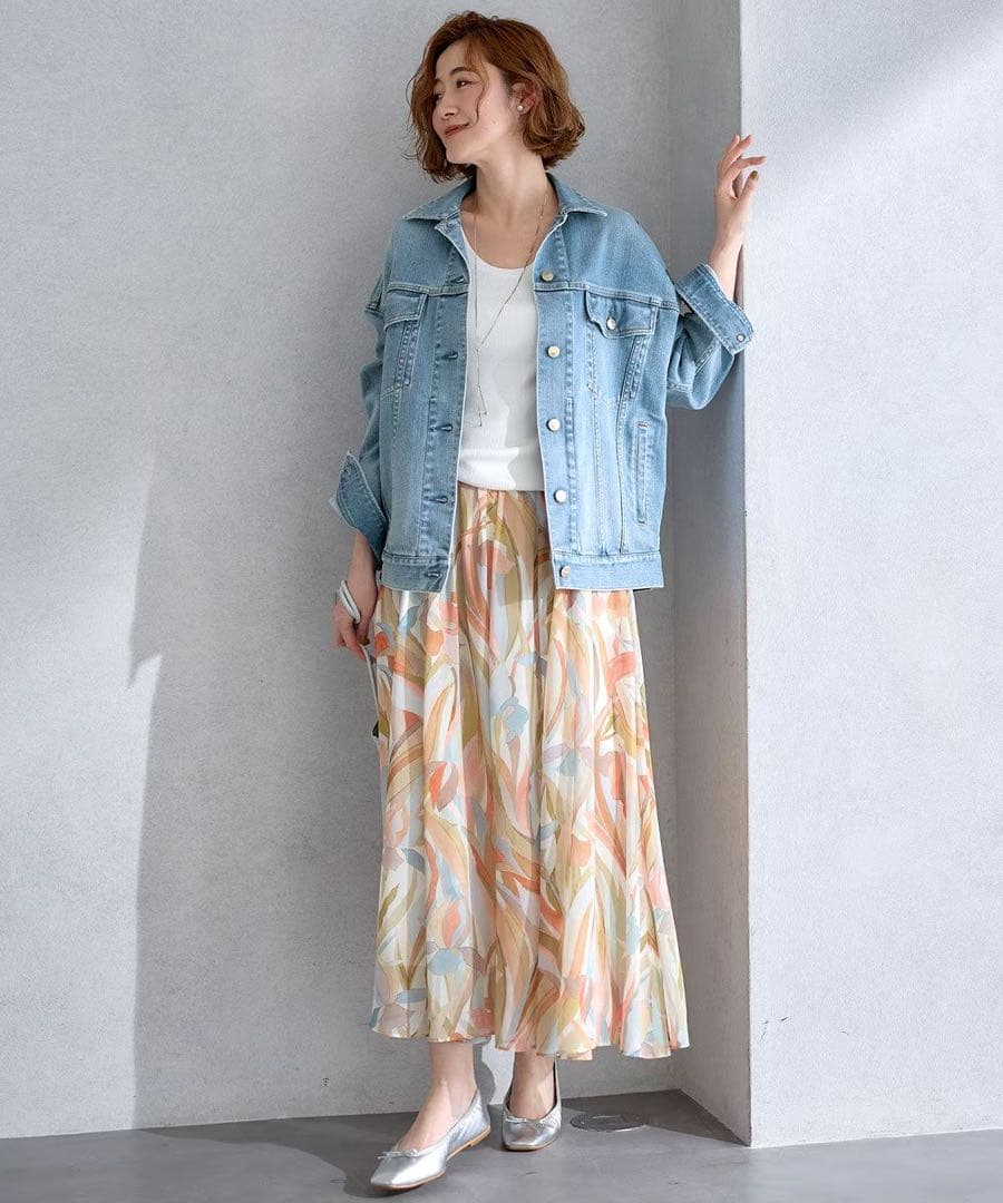 RED CARD TOKYO×23区】オーバーサイズ デニム ジャケット美品