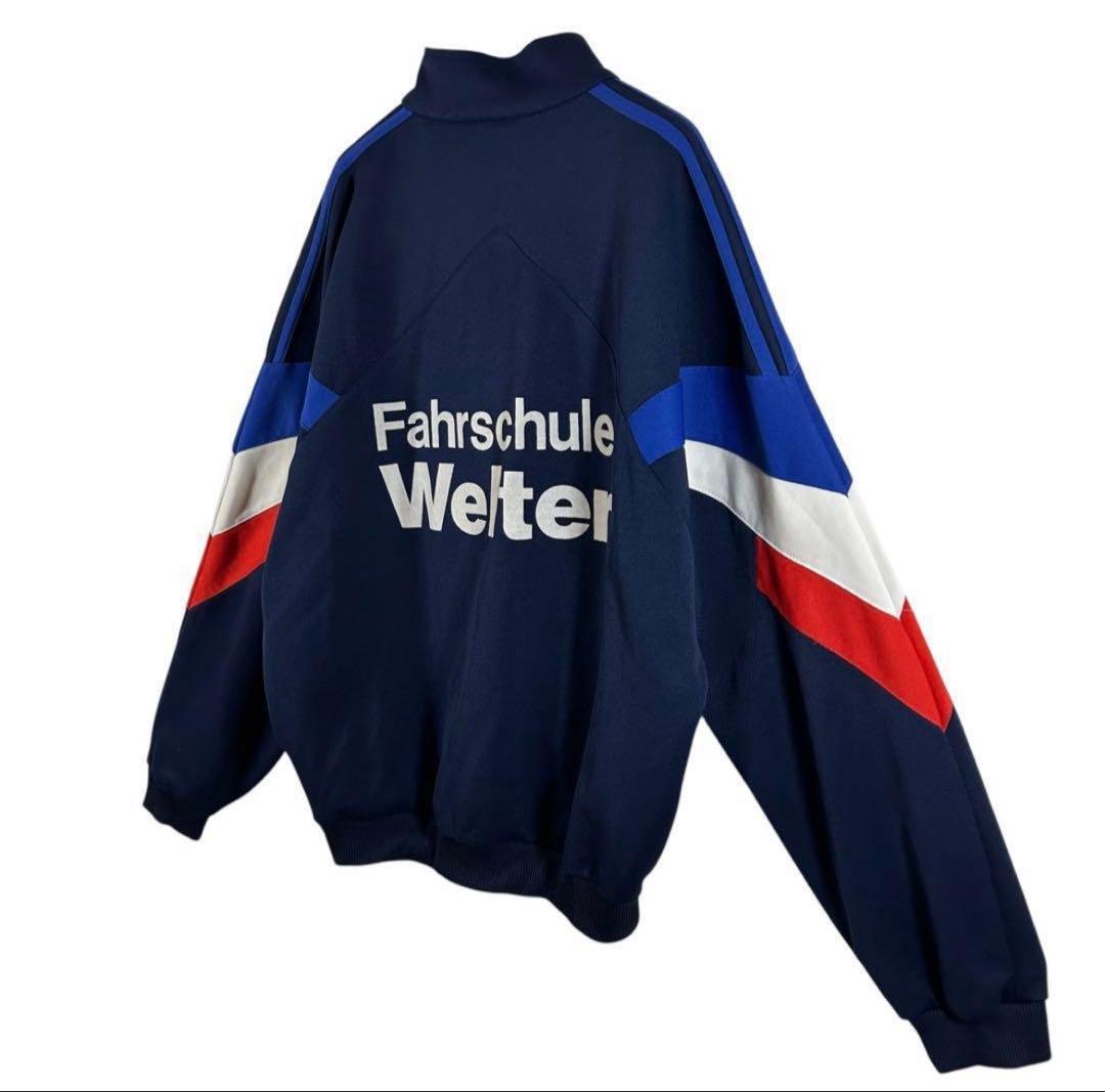 80s adidas 西ドイツ製 万国旗タグ ヴィンテージ トラックジャケット