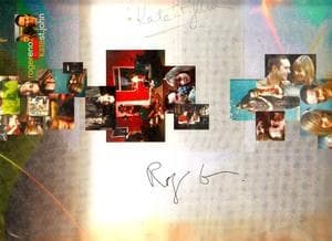 Roger Eno & Kite St, John 　直筆サイン