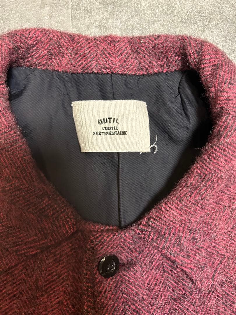 OUTIL（ウティー）VESTE THIERS 色Beaujolais サイズ2