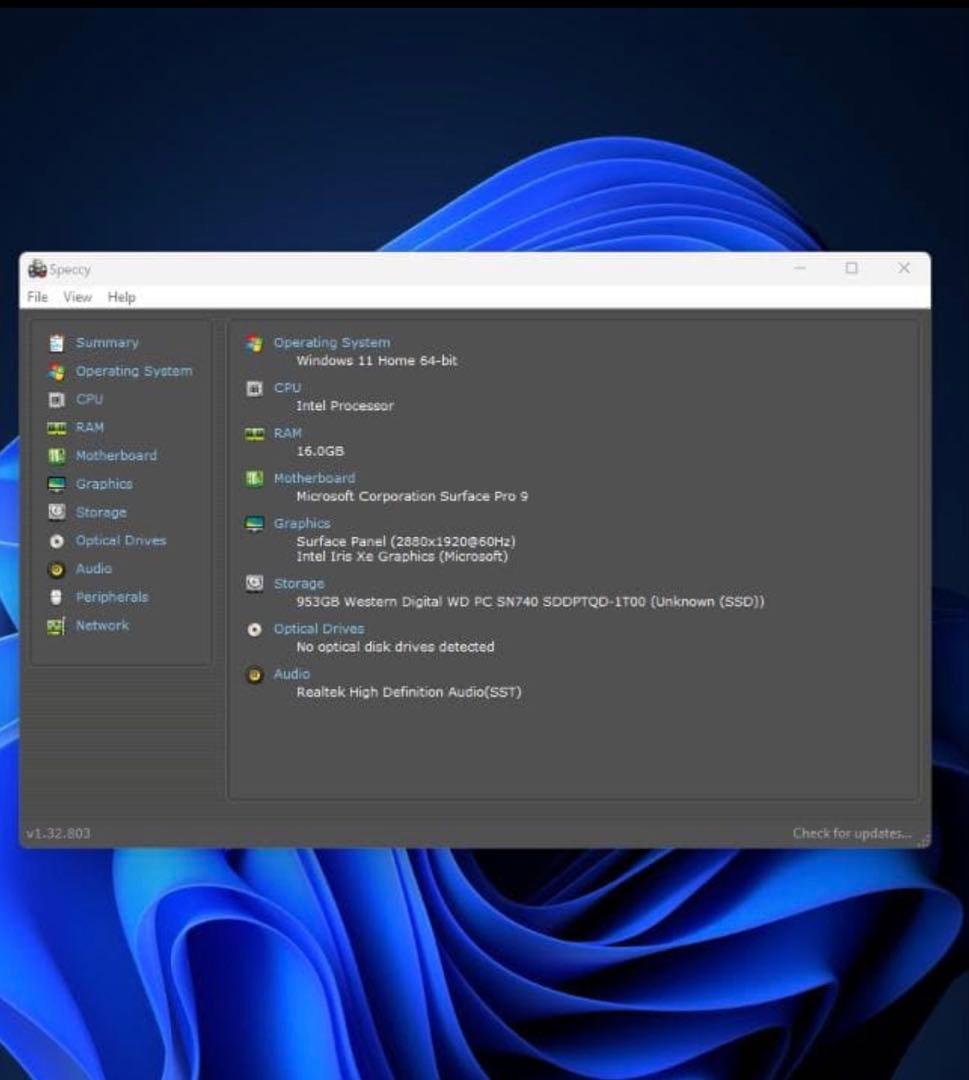 Surface Pro 9 本体 i7 1TB ＋ キーボード ＋ スリムペン
