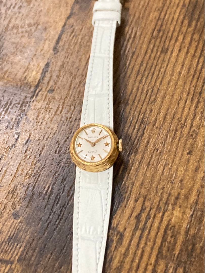 ロレックスカメレオン　スターダイヤル 美品18k希少モデル