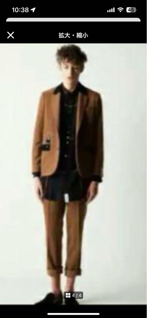 shareef スーツ　セットアップ　S