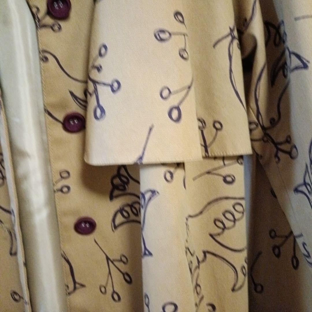 Jocomomola 鳥柄ロングコート