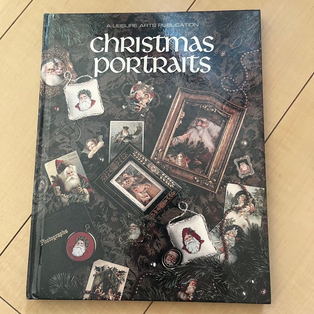 【匿名配送】激レア♡古書♡洋書♡ クリスマス刺繍♡クロスステッチ♡