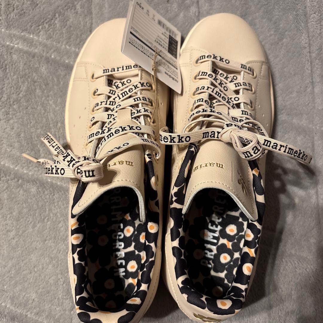 adidas Stan Smith GX8847 アイボリー マリメッコ25cm