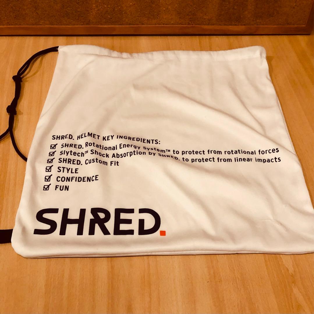 SHRED. アルペン　ヘルメット ブラックカモ　M/L