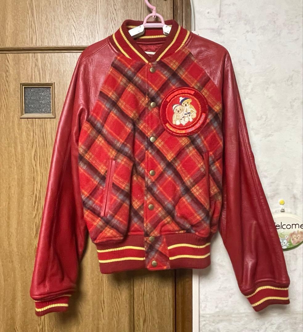 ピンクハウス　ベア赤チェック