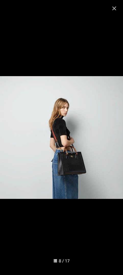 【お値下げ中】GUCCIダイアナ　ラージトートバッグ