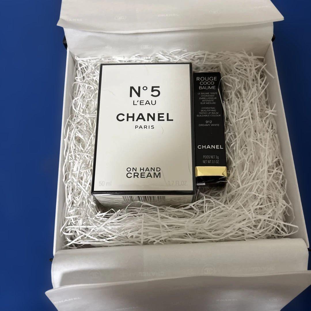 CHANEL N°5 L'EAU ハンドクリーム & ROUGE COCO