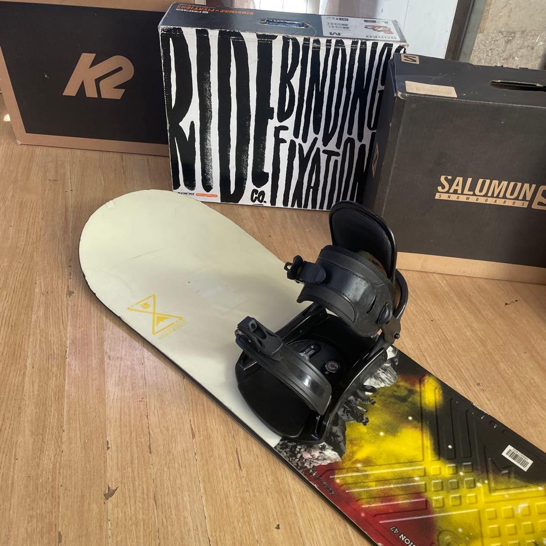 BURTON×CSB　バートン　スノーボードセット　バインディング付