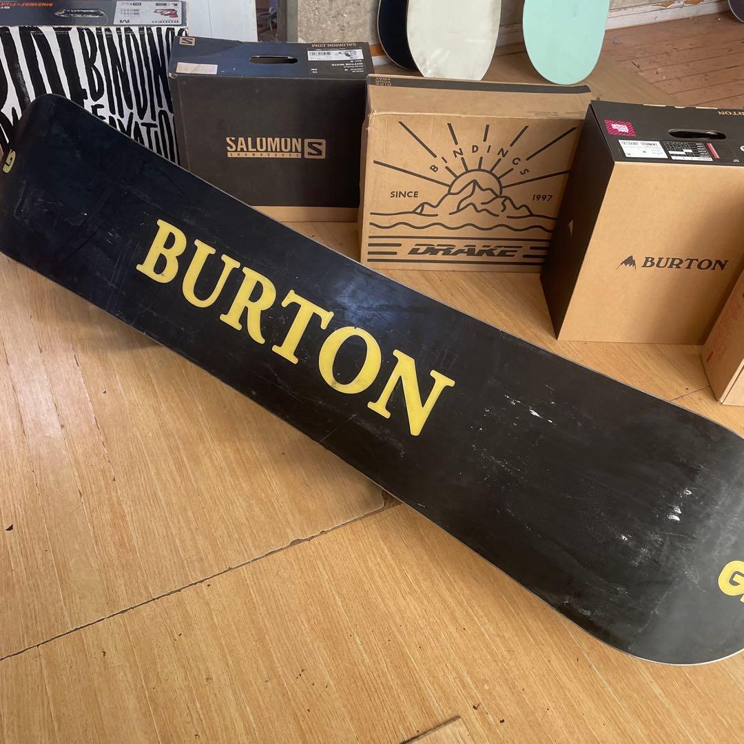 BURTON×CSB　バートン　スノーボードセット　バインディング付