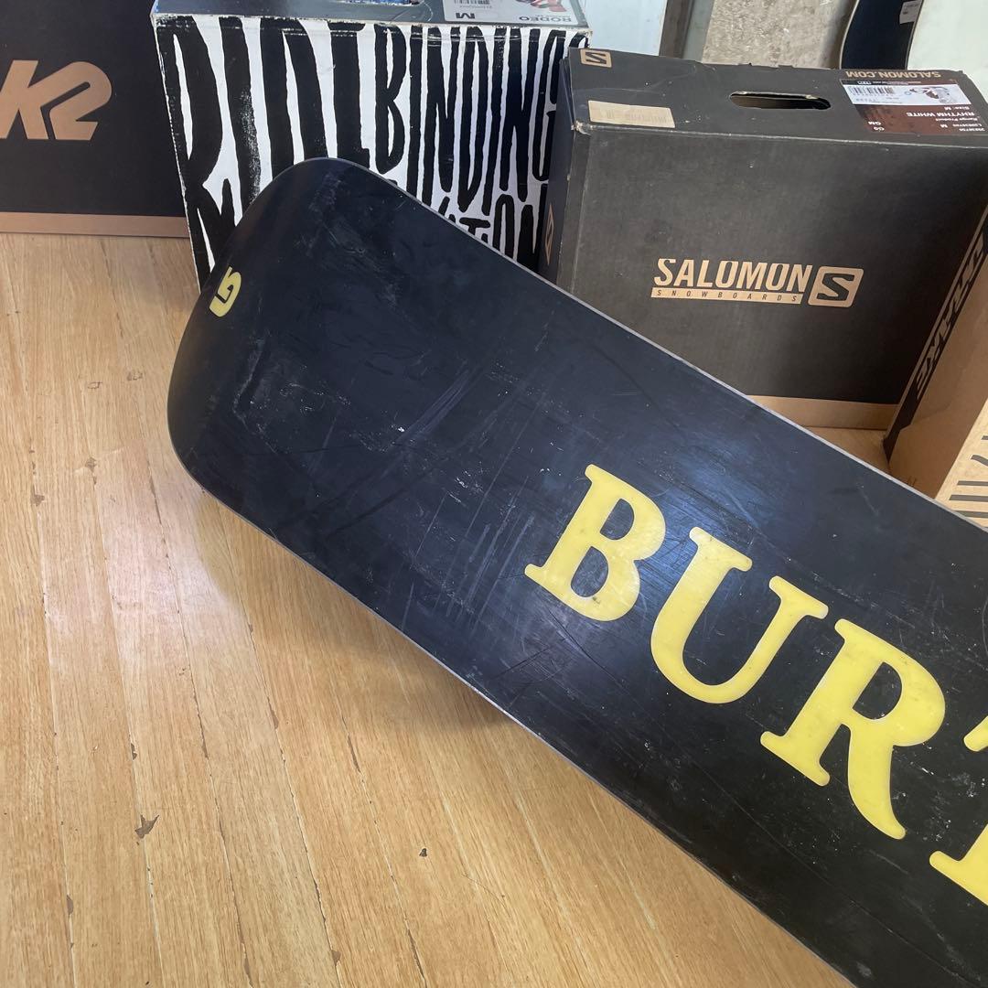 BURTON×CSB　バートン　スノーボードセット　バインディング付