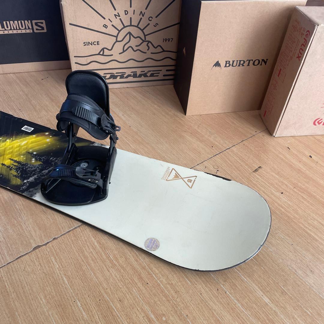 BURTON×CSB　バートン　スノーボードセット　バインディング付