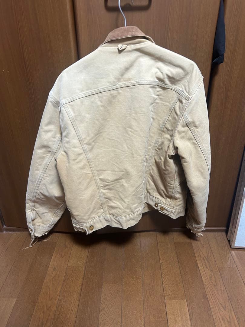 Carhartt ベージュ デトロイトジャケット