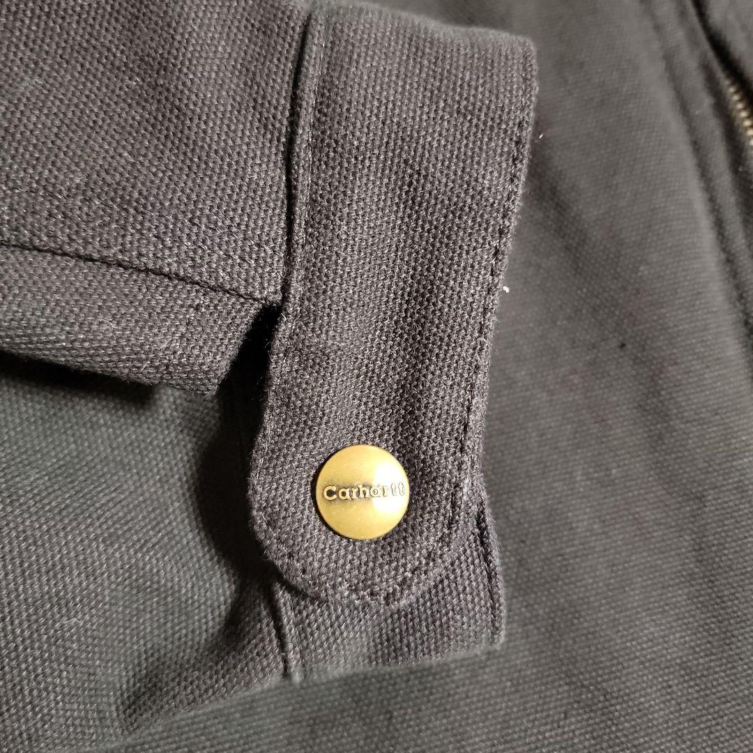 【美品】Carhartt　 デトロイドジャケット　ブラック ジャケット 　XL