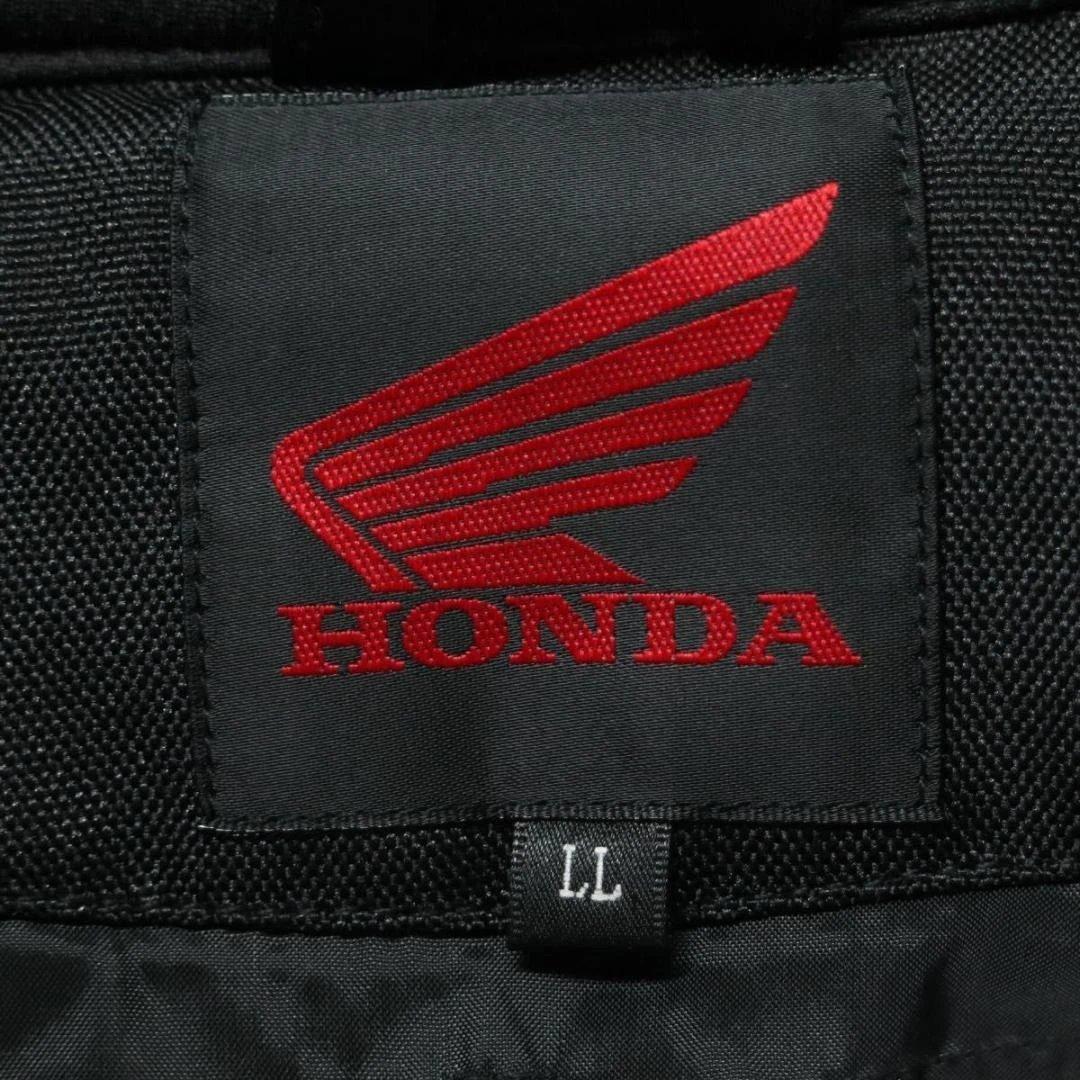 HONDA ホンダ レーシングジャケット LL 黒×赤 ライダース　ブルゾン