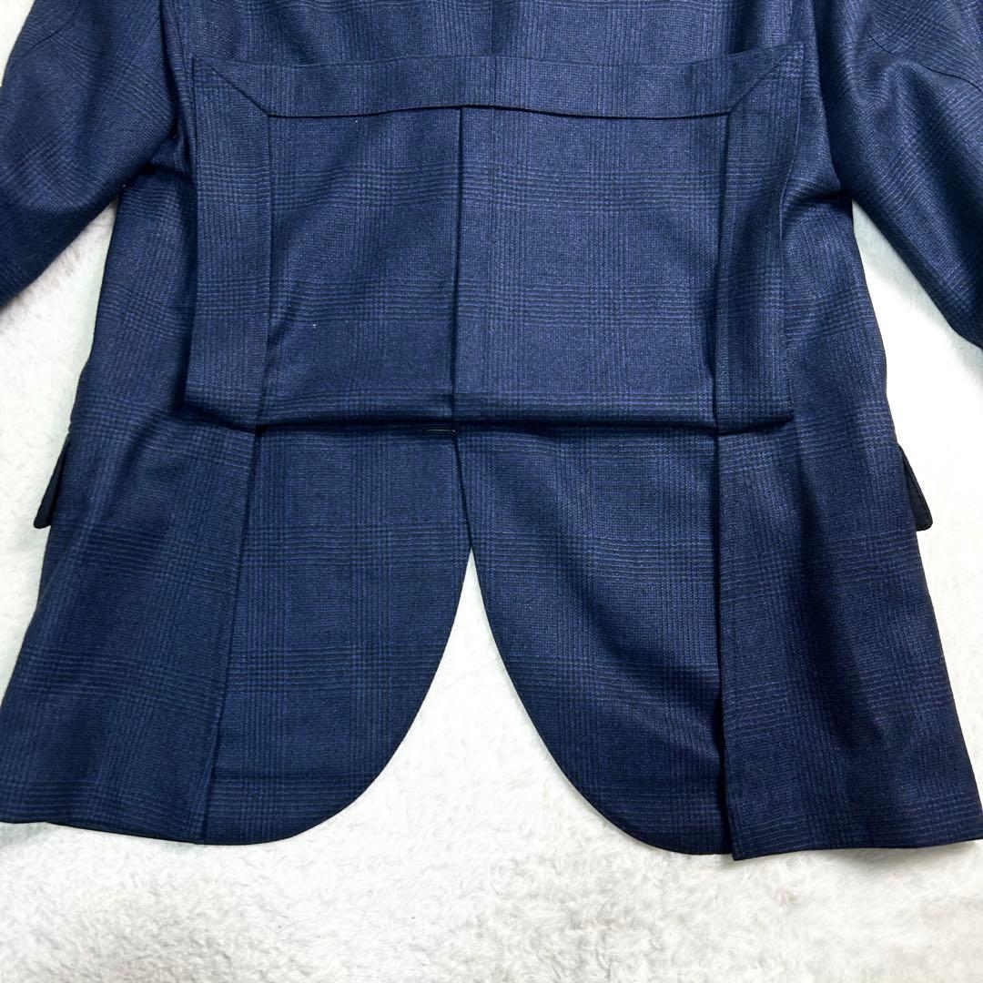 グリーンレーベルリラクシング　カノニコ　アンコン仕立て　セットアップ　チェック柄