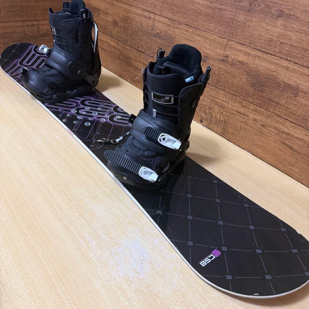 CSB　BURTON バートン　レディース　スノーボード 5点セット　メンテ済み