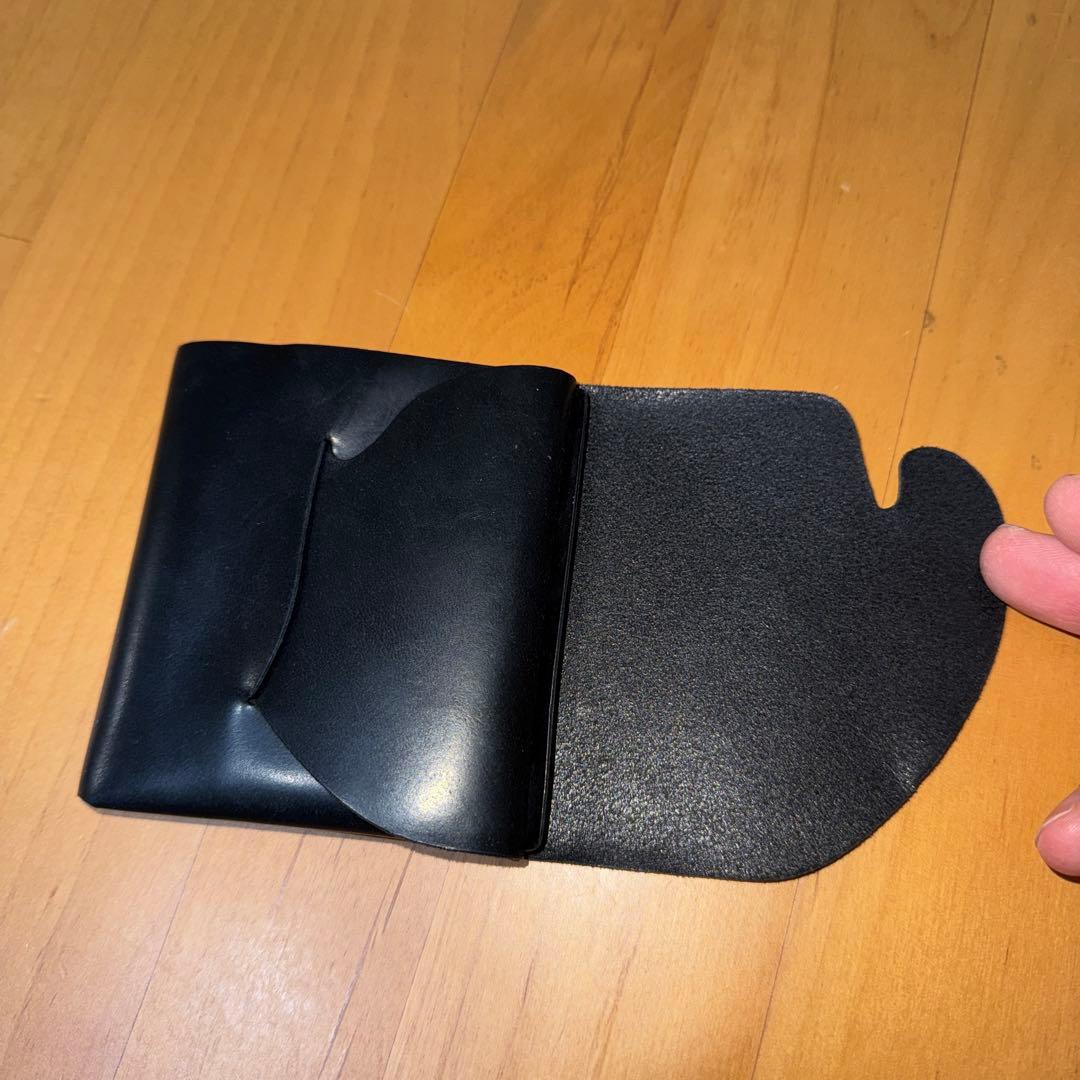 【しょう】所作　CP3.5 ブライドルレザー　ブラック　黒　ミニ財布