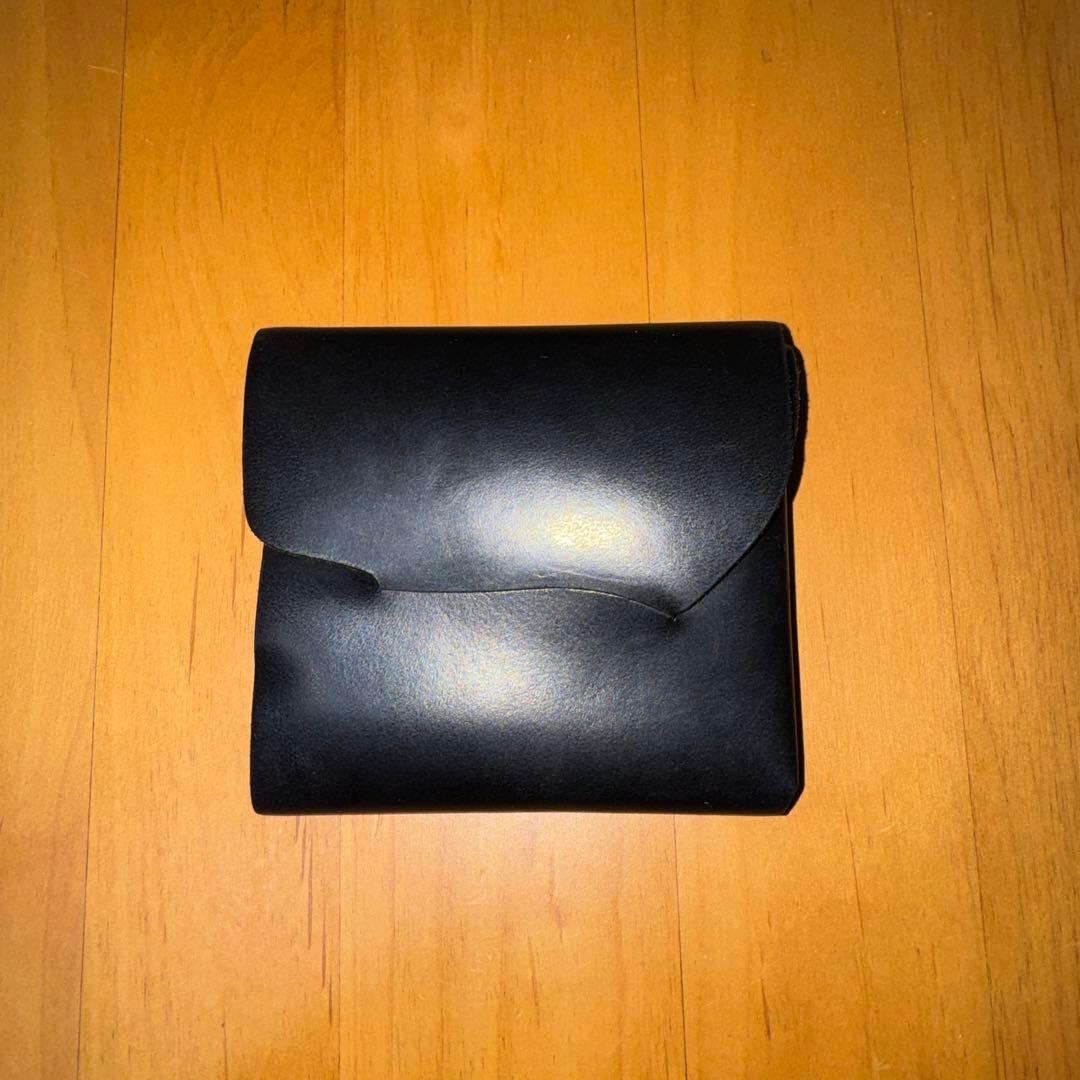 【しょう】所作　CP3.5 ブライドルレザー　ブラック　黒　ミニ財布
